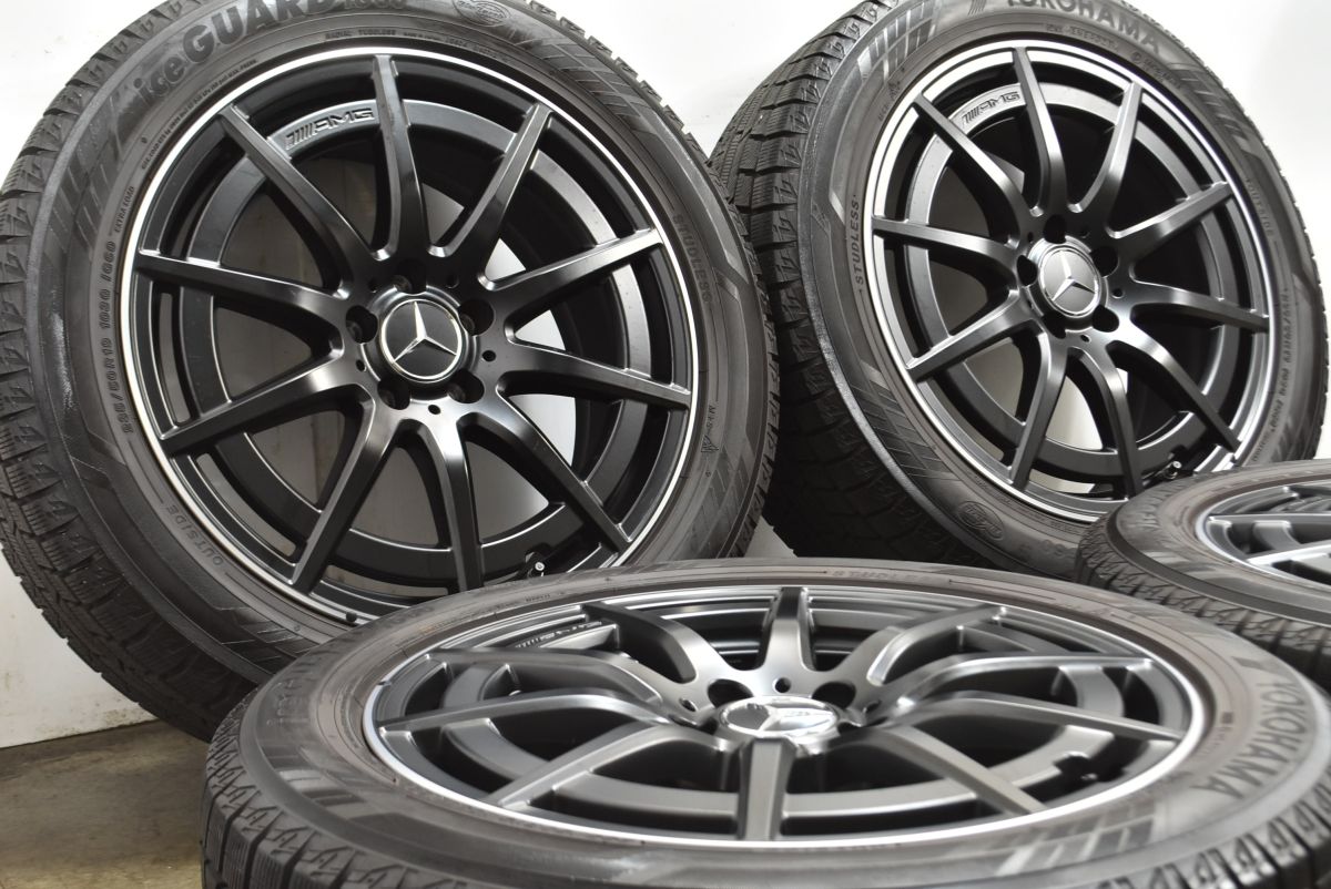 バリ溝 メルセデスベンツ GLA GLB OP 19 in 8 J 49 PCD 112 アイスガードiG 60 235 50 R AMG 19インチホイール 10スポーク