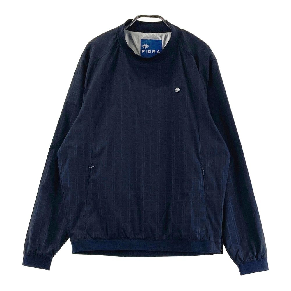 サイズ M FIDRA フィドラ 蓄熱 プルオーバー ネイビー系 ゴルフウェア メンズ ストスト