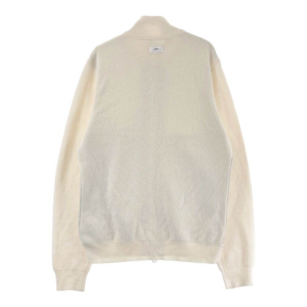 サイズ 3 L SELECT キャロウェイ セレクト 中綿切替 ニットジップジャケット グレー系 ゴルフウェア メンズ ストスト