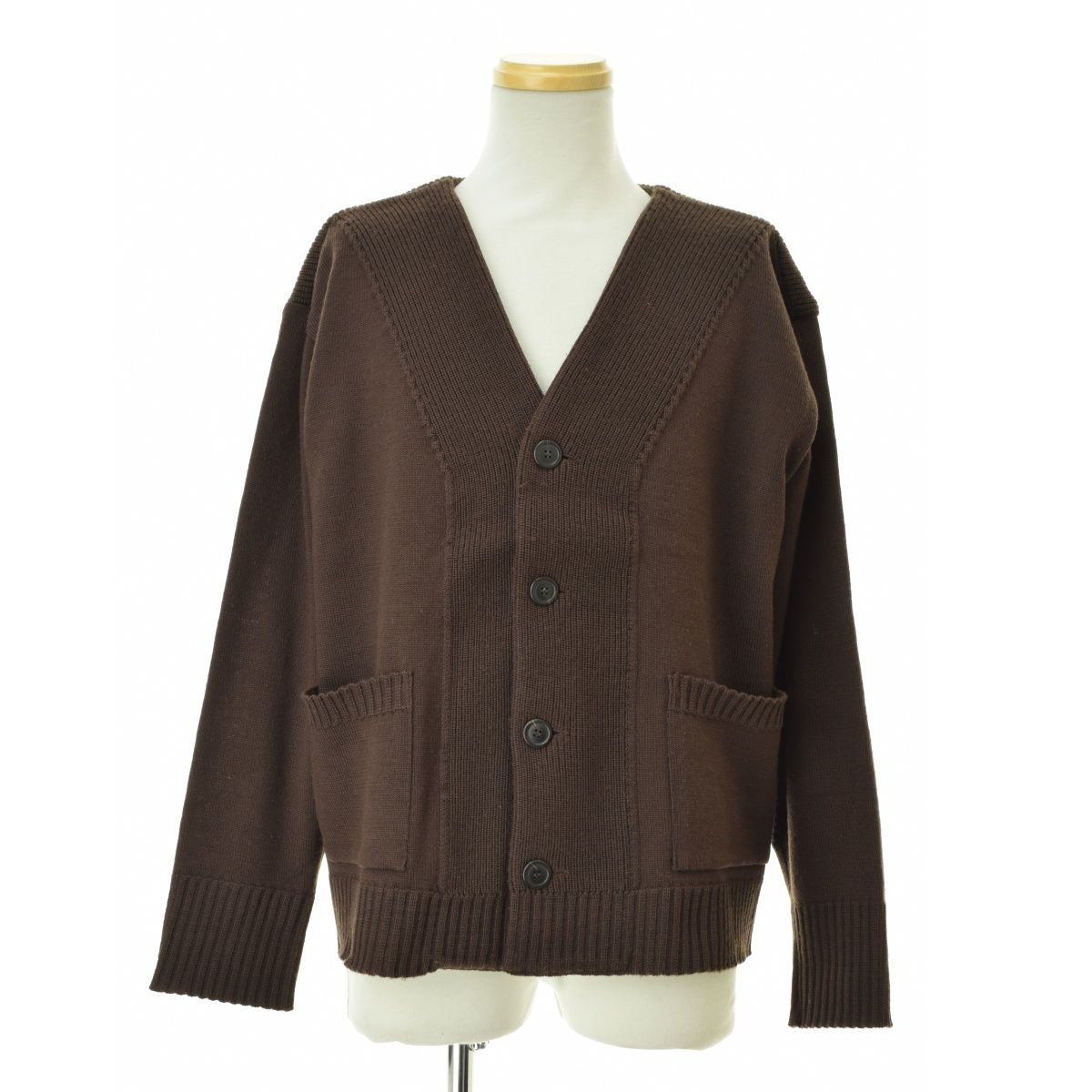 【ISSEYMIYAKE】90s ME43K0012 リブウールニット長袖カーディガン ISSEYMIYAKE】90s ME43K0012 リブウールニット長袖カーディガン - メルカリ