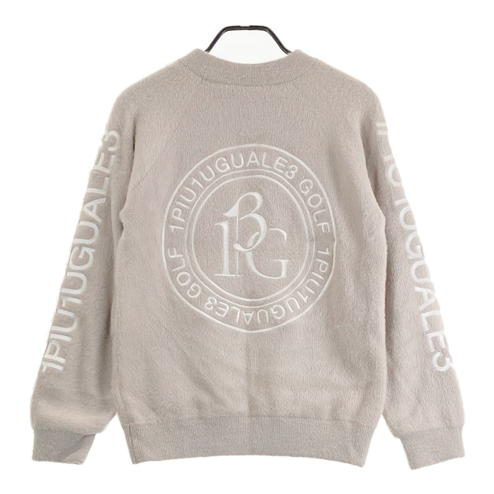 サイズ 4 GOLF 蓄熱裏地付き 長袖ニットセーター ベージュ系 ゴルフウェア メンズ ストスト