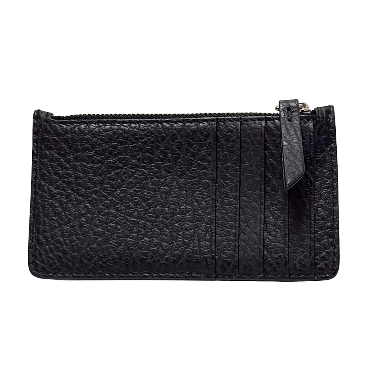 Maison Margiela メゾンマルジェラ コインケース - 黒 カードケース付き レザー