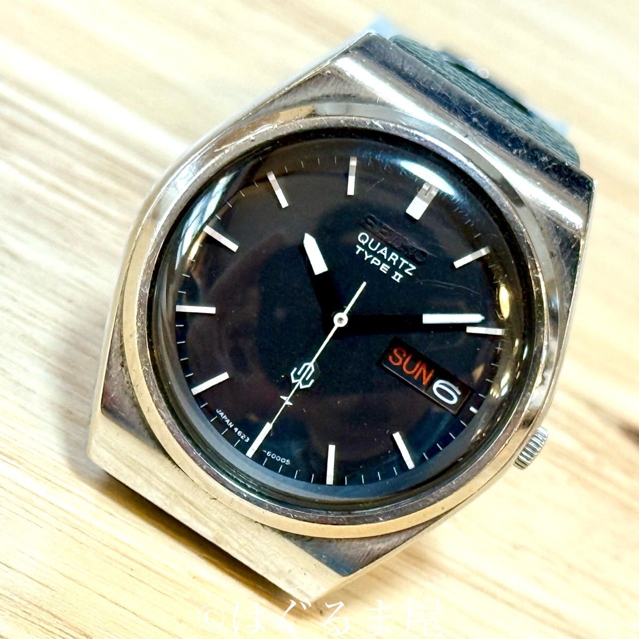 1976年12月製造 セイコー タイプⅡ Qz メンズウォッチ 点検済み - メルカリ