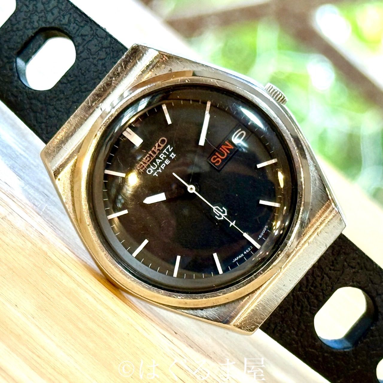1976年12月製造 セイコー タイプⅡ Qz メンズウォッチ 点検済み - メルカリ