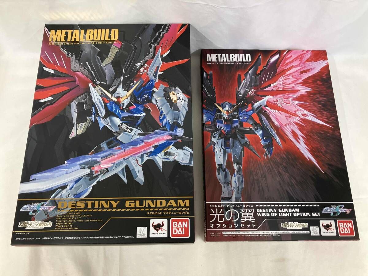 METAL BUILD デスティニｰガンダム フルパッケｰジ 魂ウェブ 機動戦士ガンダムSEED DESTINY