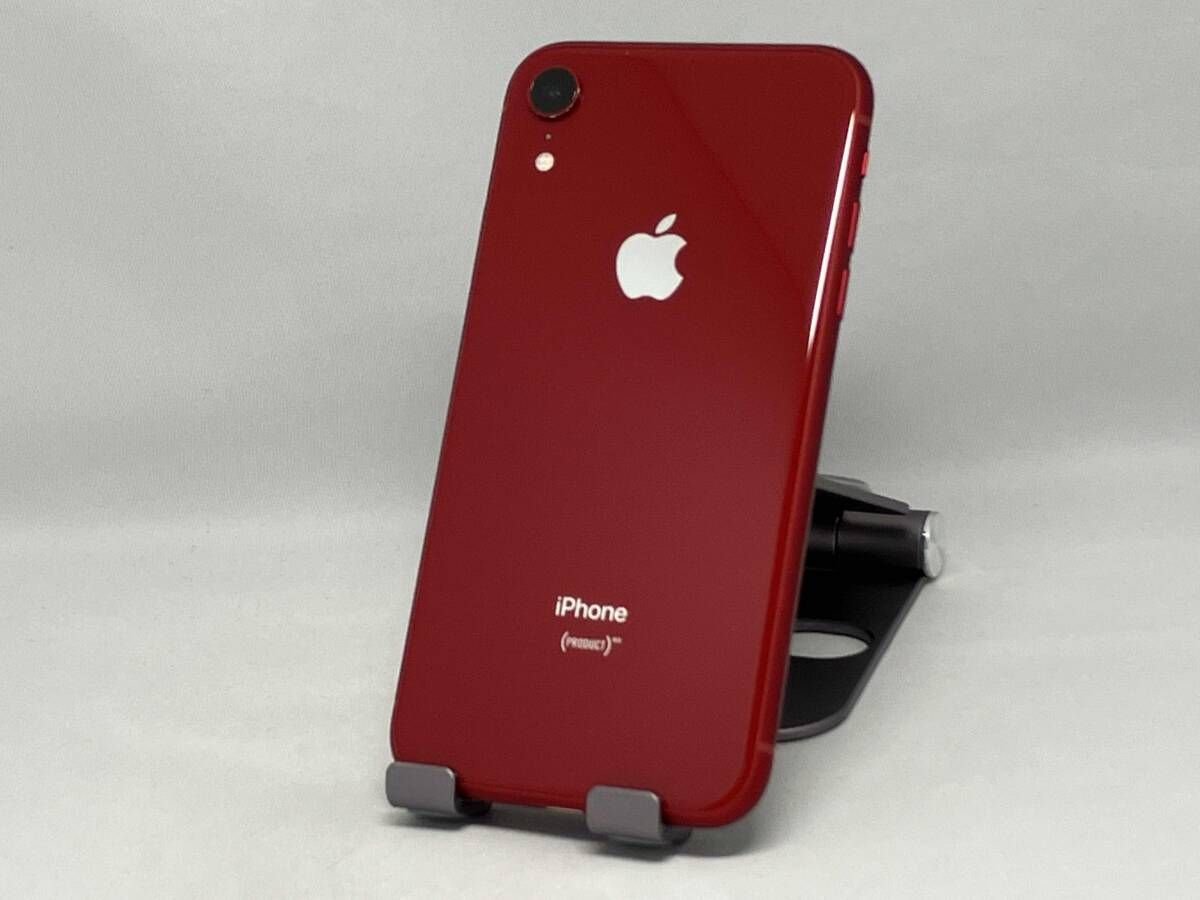 SoftBank SIMロックなし NT 0 X 2 J A iPhone XR 256 GB レッド