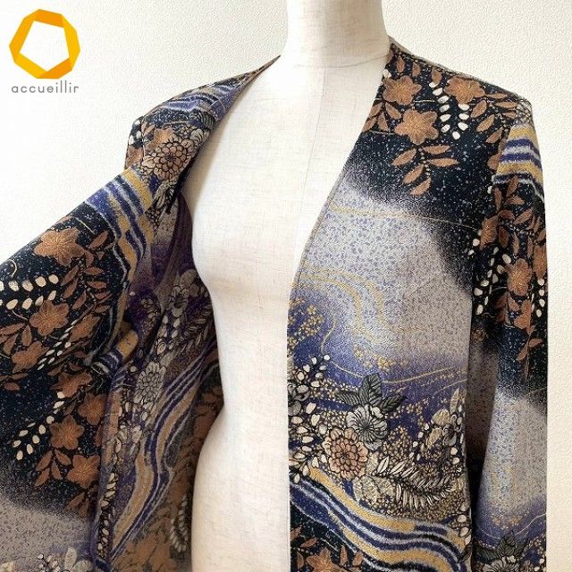 美品】詩仙堂　ヒトシタムラ　日本製　シセンドウ　上着　羽織り　アンサンブル 美品】詩仙堂 ヒトシタムラ 日本製 シセンドウ 上着 羽織り