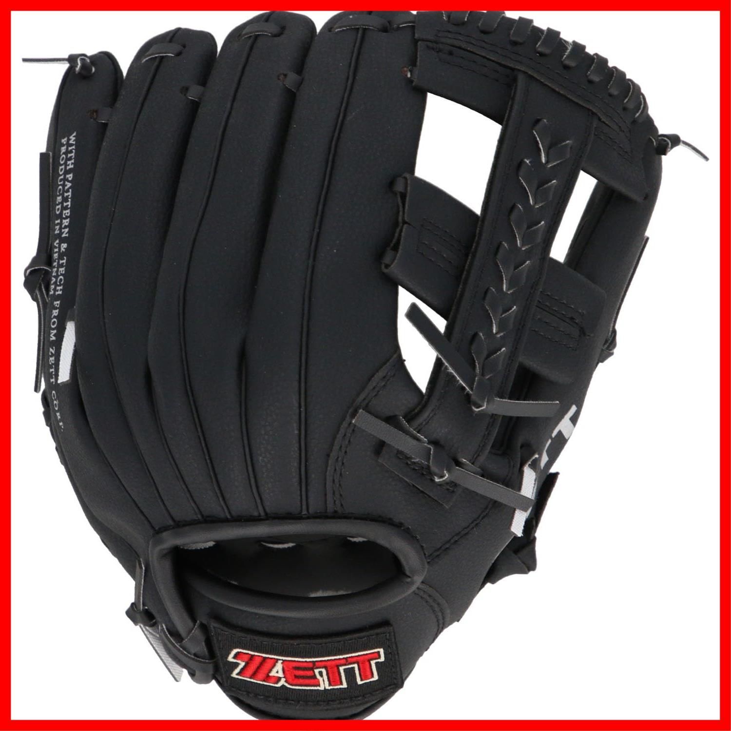 ZETT(ゼット) キャッチボール用 グローブ 初心者用 衝撃吸収パッド付き 10インチ 10.5インチ(小学校低学年向け)