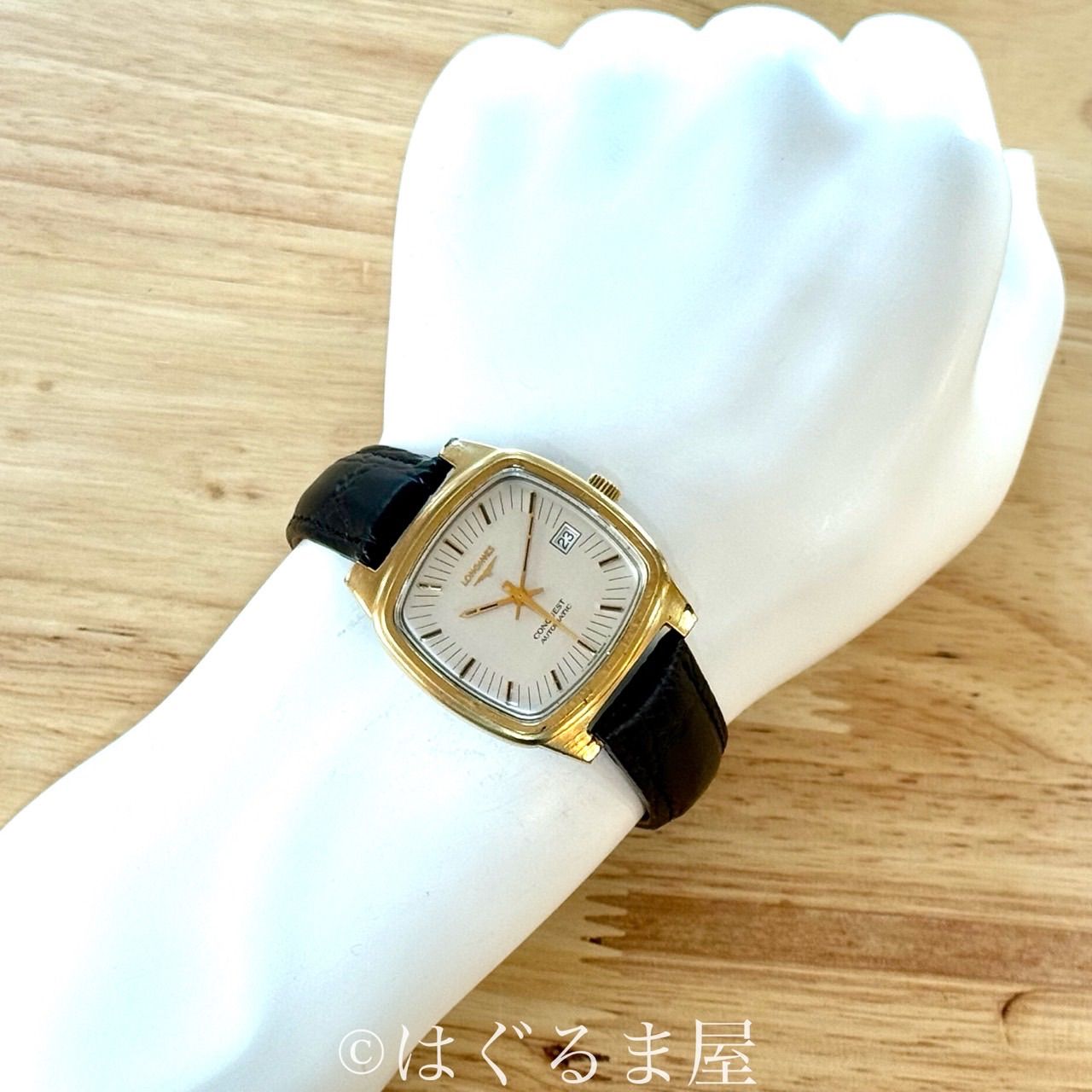 コンクエスト 金貼ケース自動巻