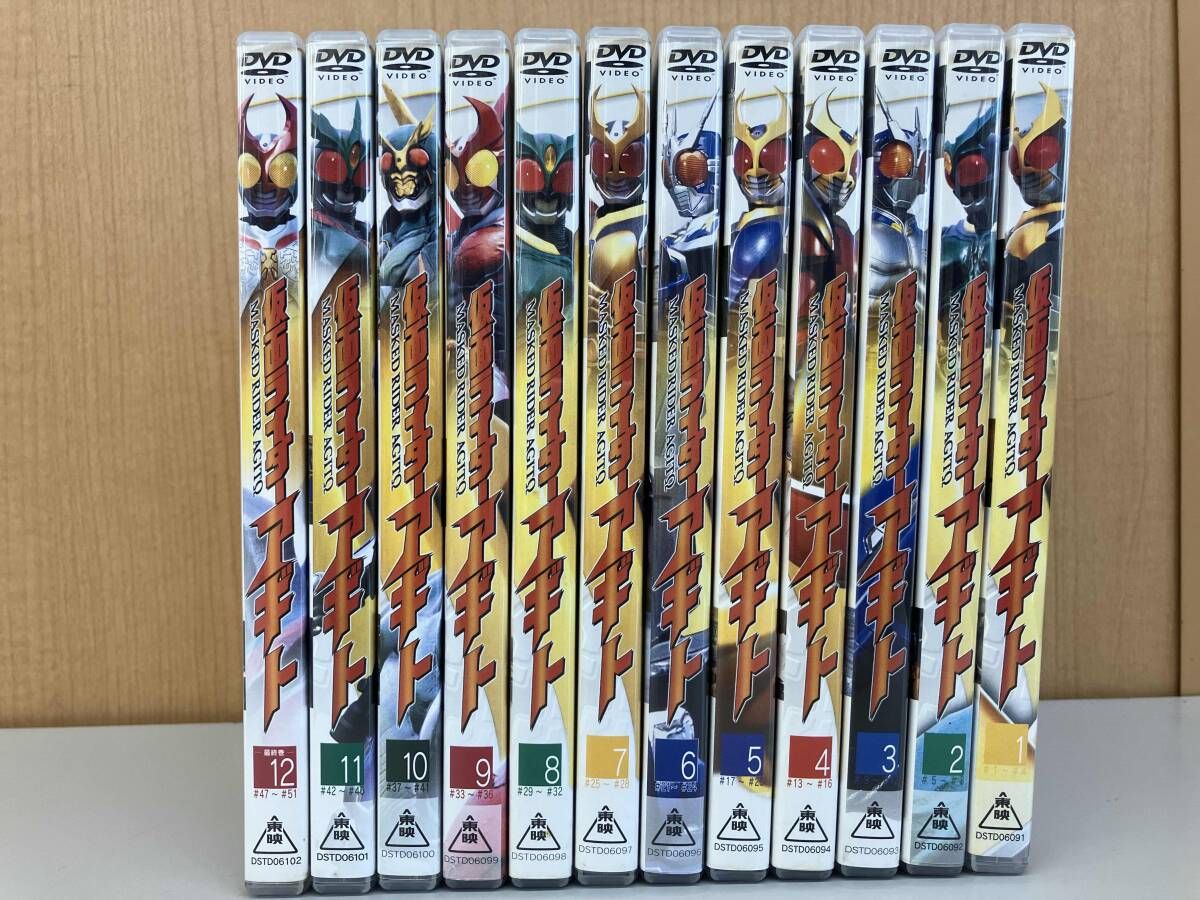 DVD 【※※※】[全12巻セット]仮面ライダーアギト 1~12 - メルカリ