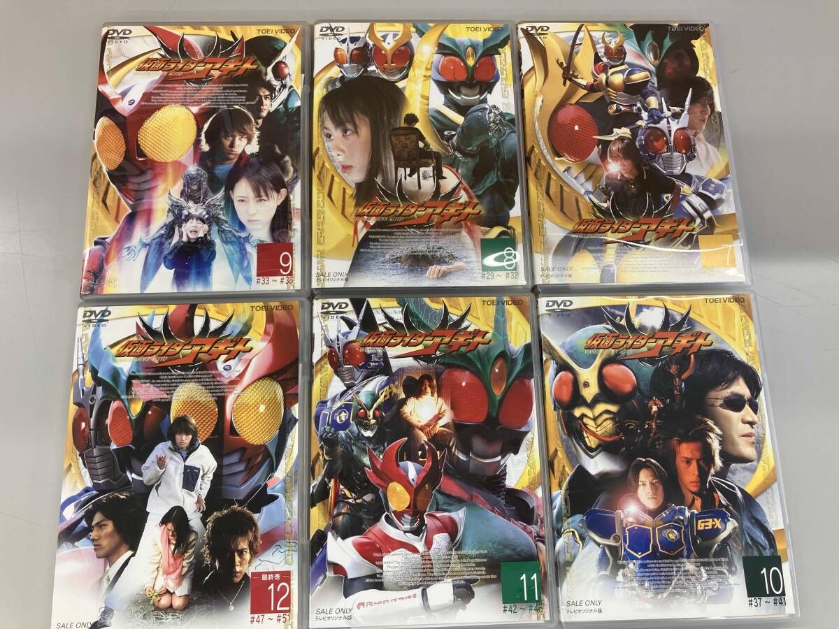 DVD 【※※※】[全12巻セット]仮面ライダーアギト 1~12 - メルカリ