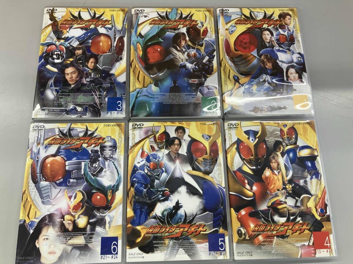 DVD 【※※※】[全12巻セット]仮面ライダーアギト 1~12 - メルカリ
