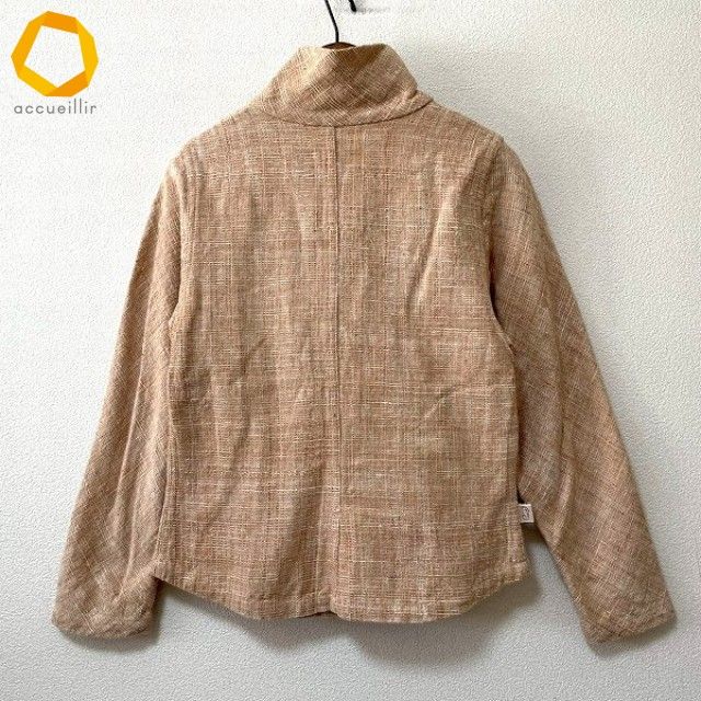 anc うさと USAATO シャツ・ブラウス ベージュ系 スタンドカラー 美品