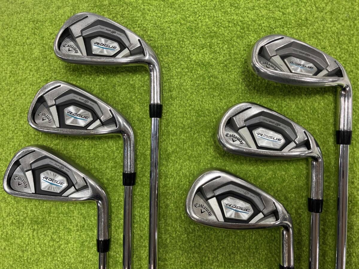 キャロウェイ ROGUE アイアンセット 5 9 P 6本セット N S PRO MODUS 3 フレックスS