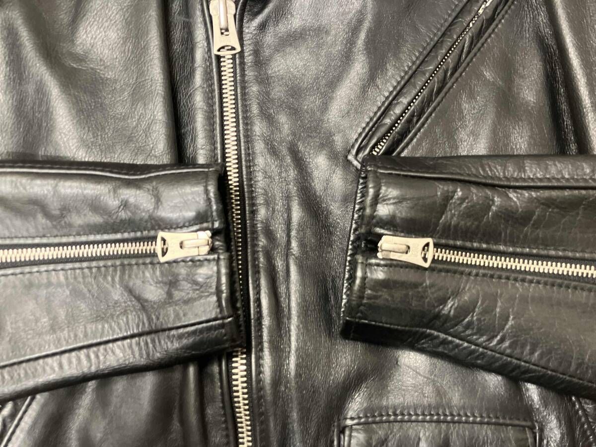 Schott × A BATHING APE 13AW ONE STAR Double Riders Jacket ｼｮｯﾄ ｱ