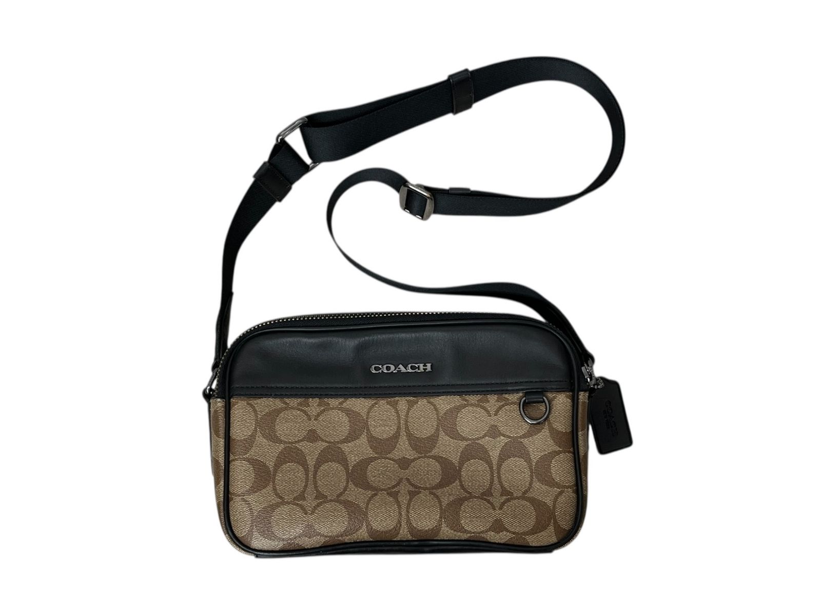 COACH (コーチ) 購入 グラハム クロスボディ PVC レザー ショルダー