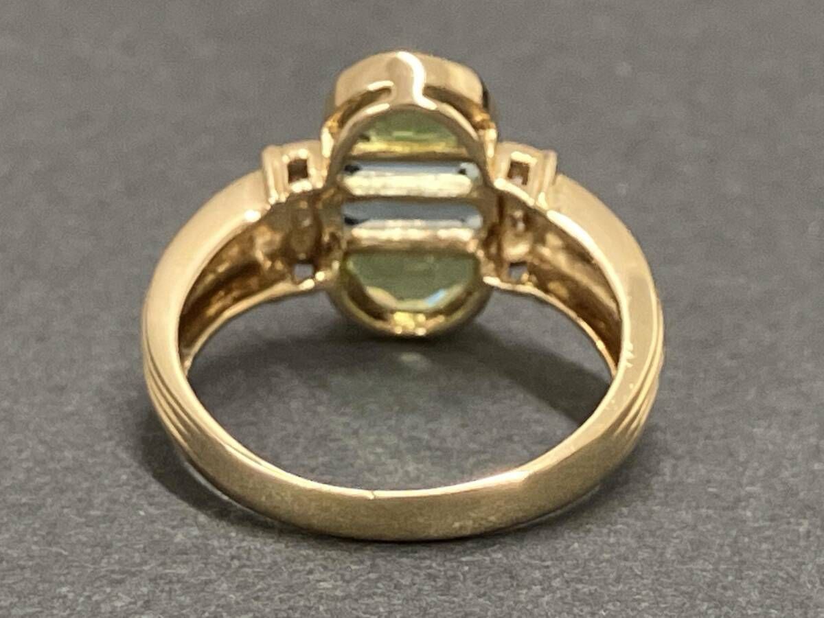 天然ブルートパーズ 天然ペリドッド