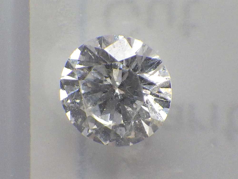 ダイヤモンドルース 0 431 ct F SI 1 Ex 中宝ソーティング付き