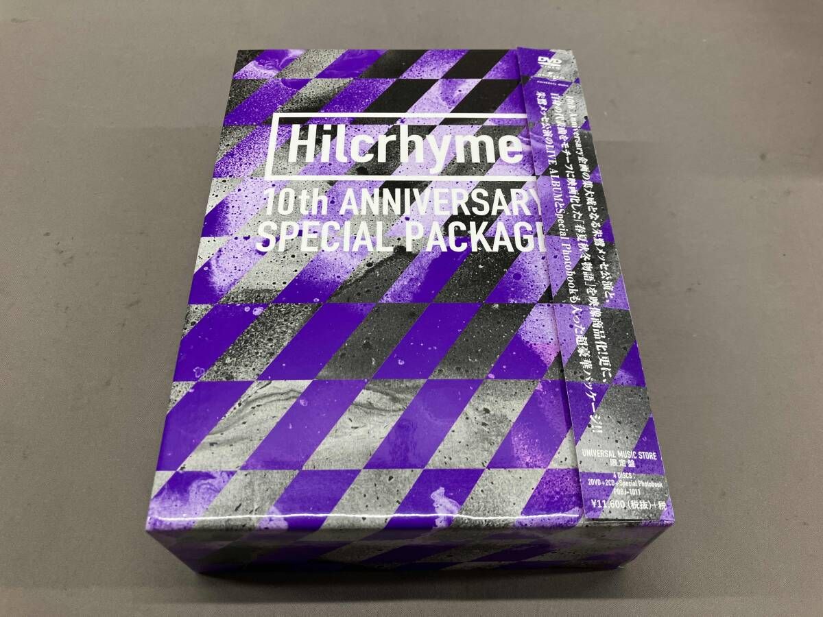 DVD】Hilcrhyme 10th ANNIVERSARY SPECIAL PACKAGE 10周年記念特別公演