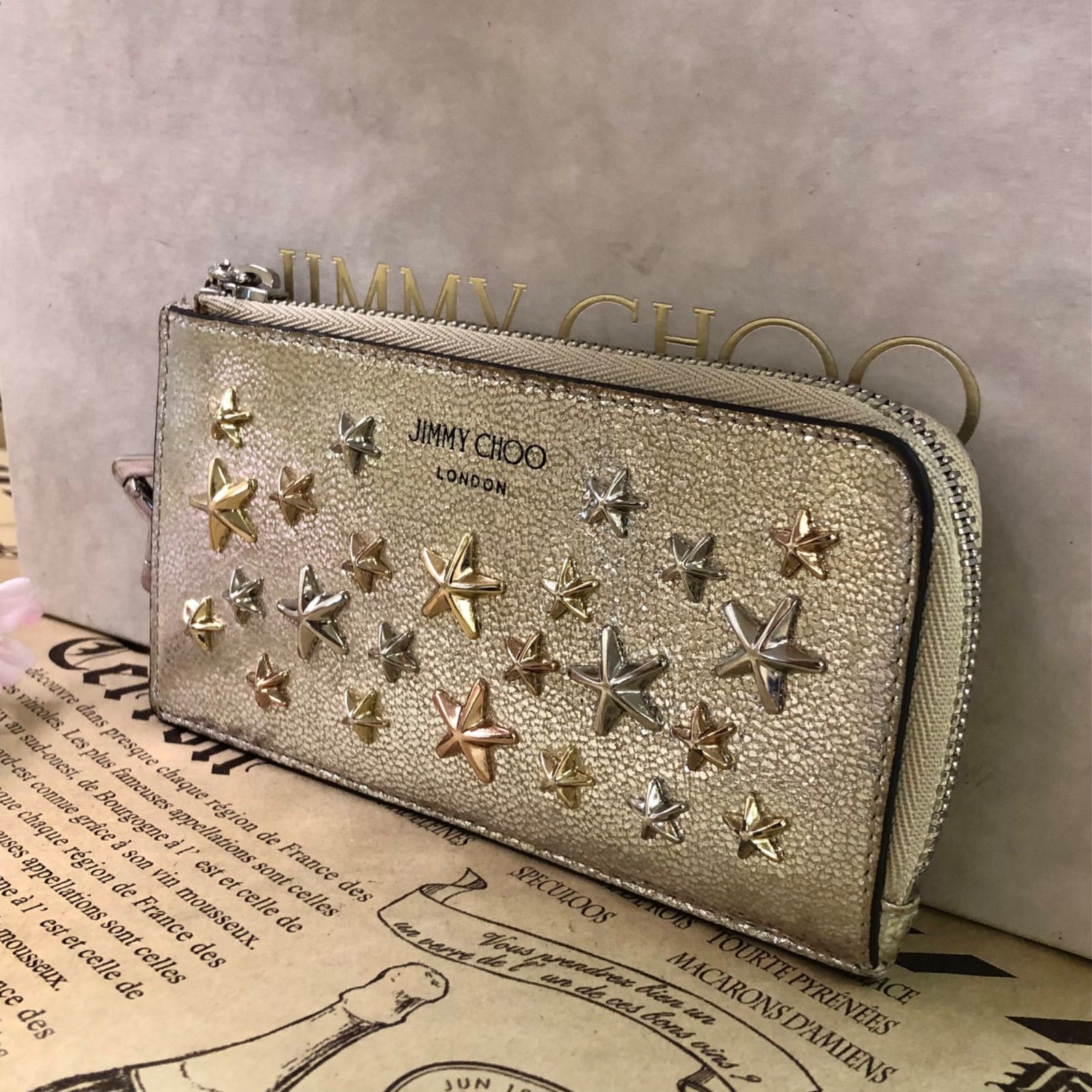 ジミーチュウ コインケース ストア フラグメントケーススタースタッズ