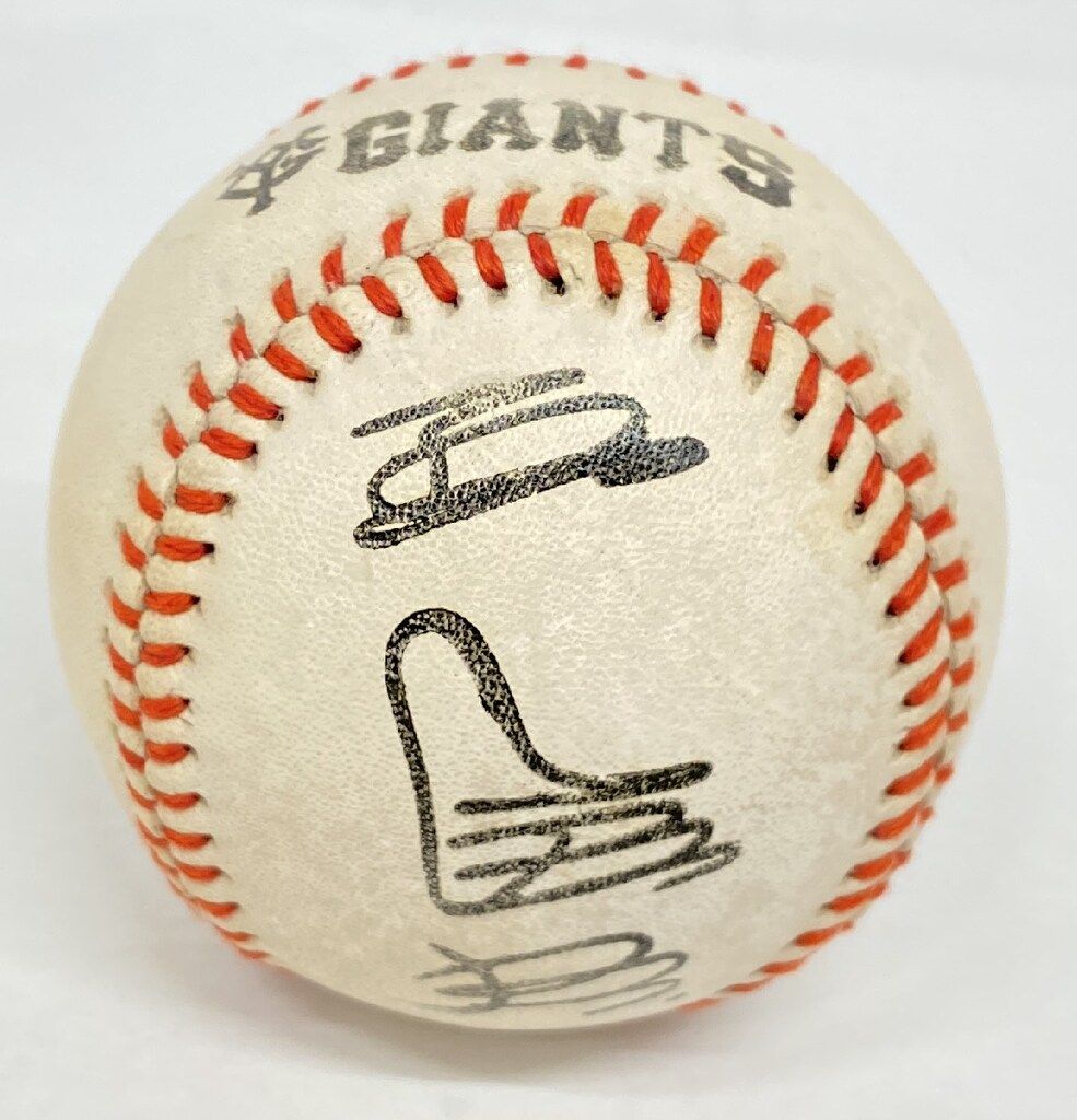 王貞治　読売ジャイアンツ　現役時代サイン 王貞治 読売ジャイアンツ 現役時代サイン 読売ジャイアンツ - 王貞治