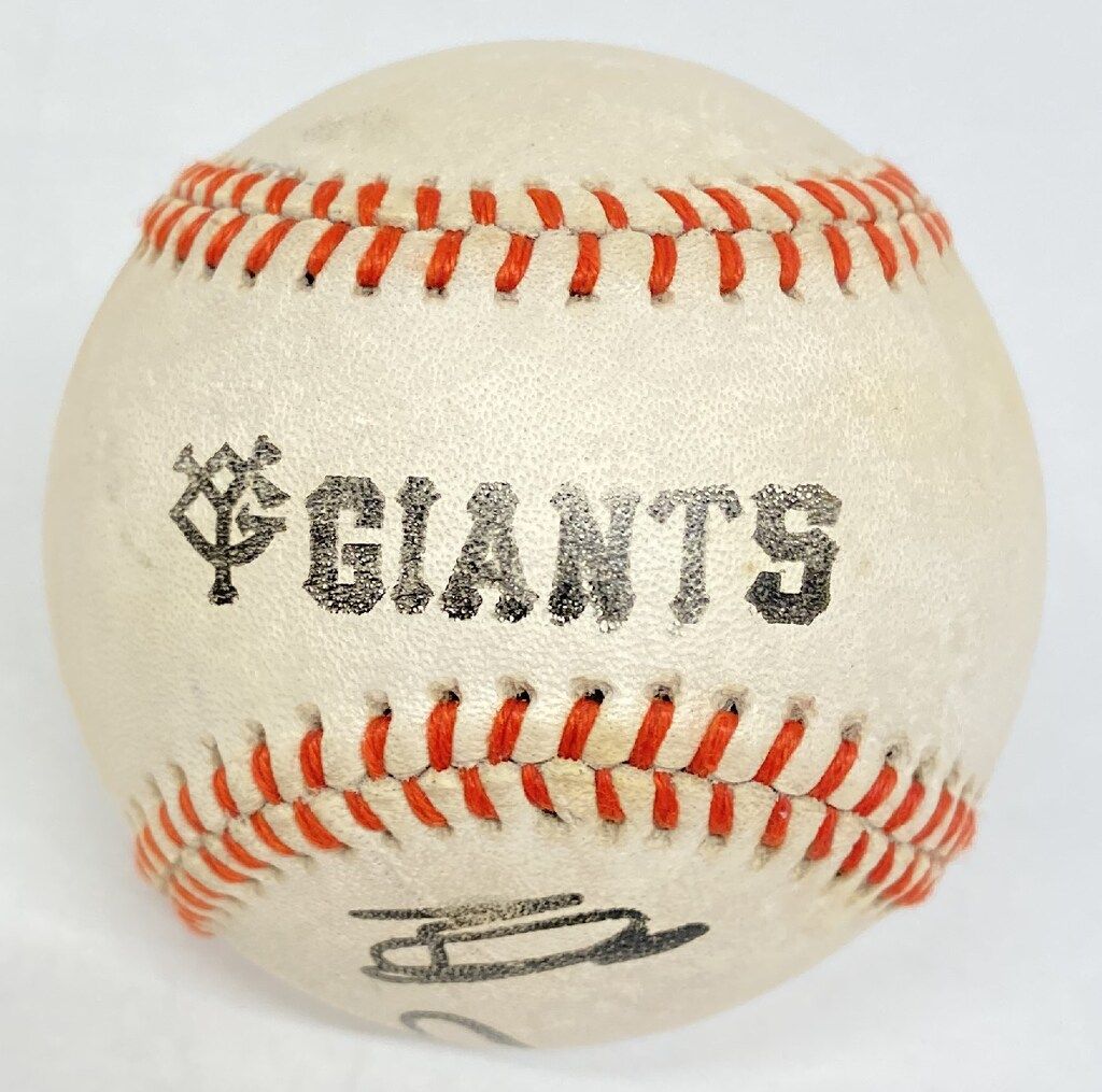 読売ジャイアンツ プリントサインボール 王貞治 現役 - メルカリ