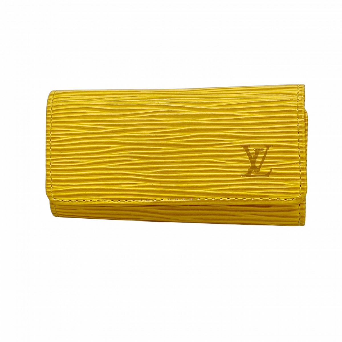 ★SALE【5pa0092】ルイヴィトン キーケース エピ ミュルティクレ4 M63829 ジョーヌ【中古】レディース ☆SALE【5pa0092】ルイヴィトン キーケース エピ ミュルティクレ4