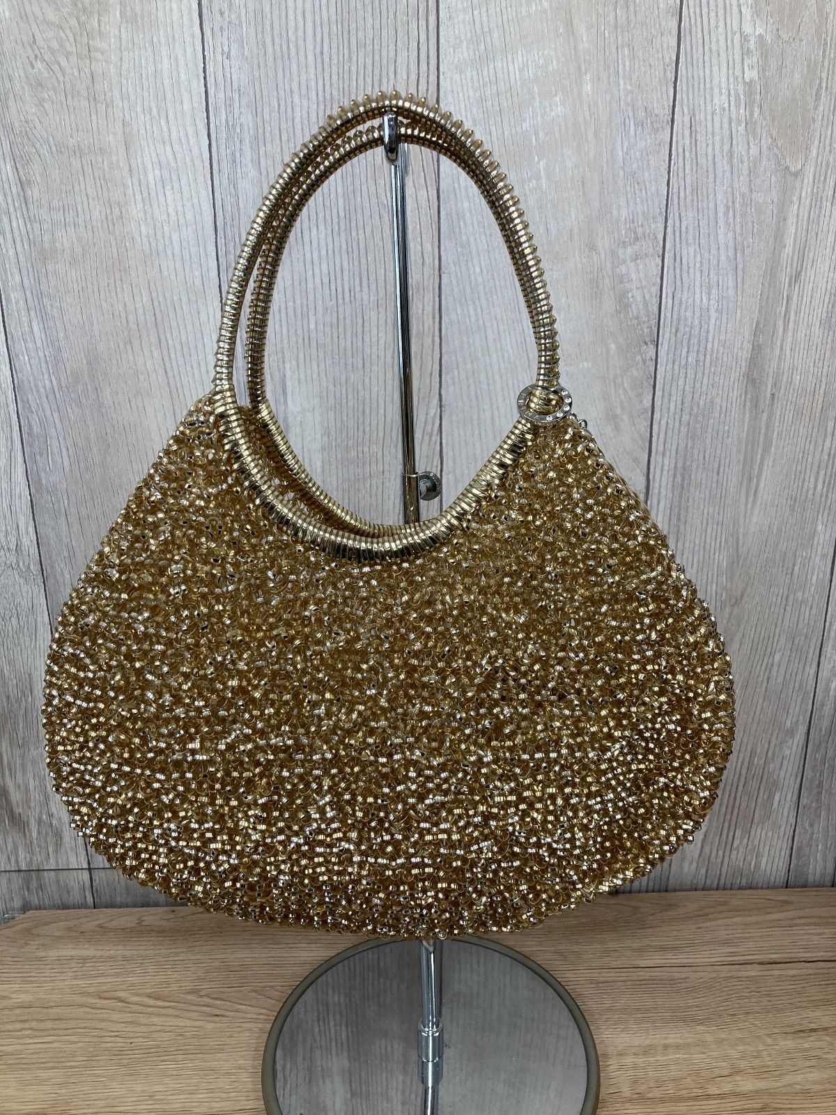 ANTEPRIMA アンテプリマ ワイヤーバック ハンドバック ゴールド リボンチャーム インナーバック付き 衣料品