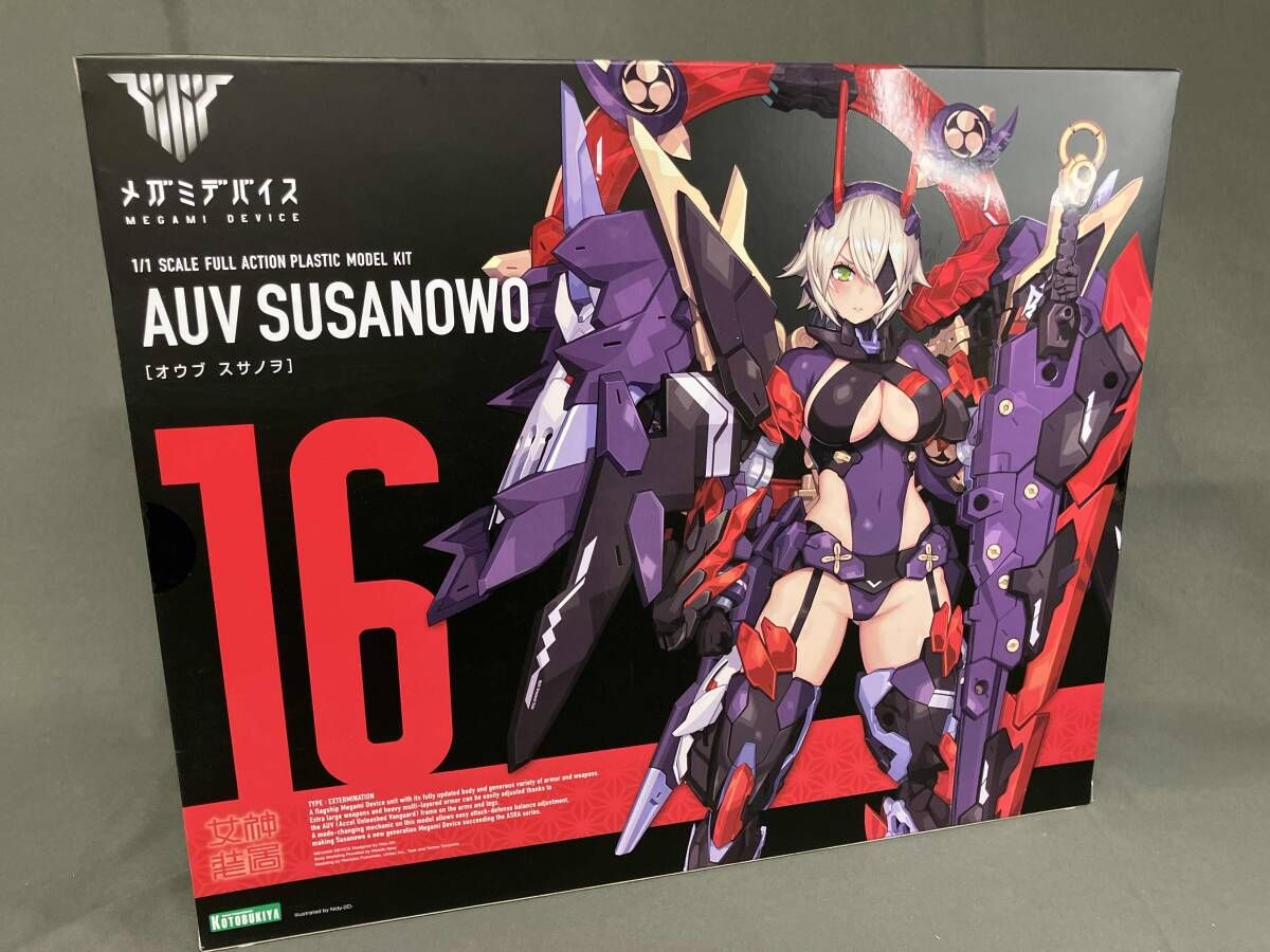 未組立 プラモデル コトブキヤ 皇巫 スサノヲ メガミデバイス