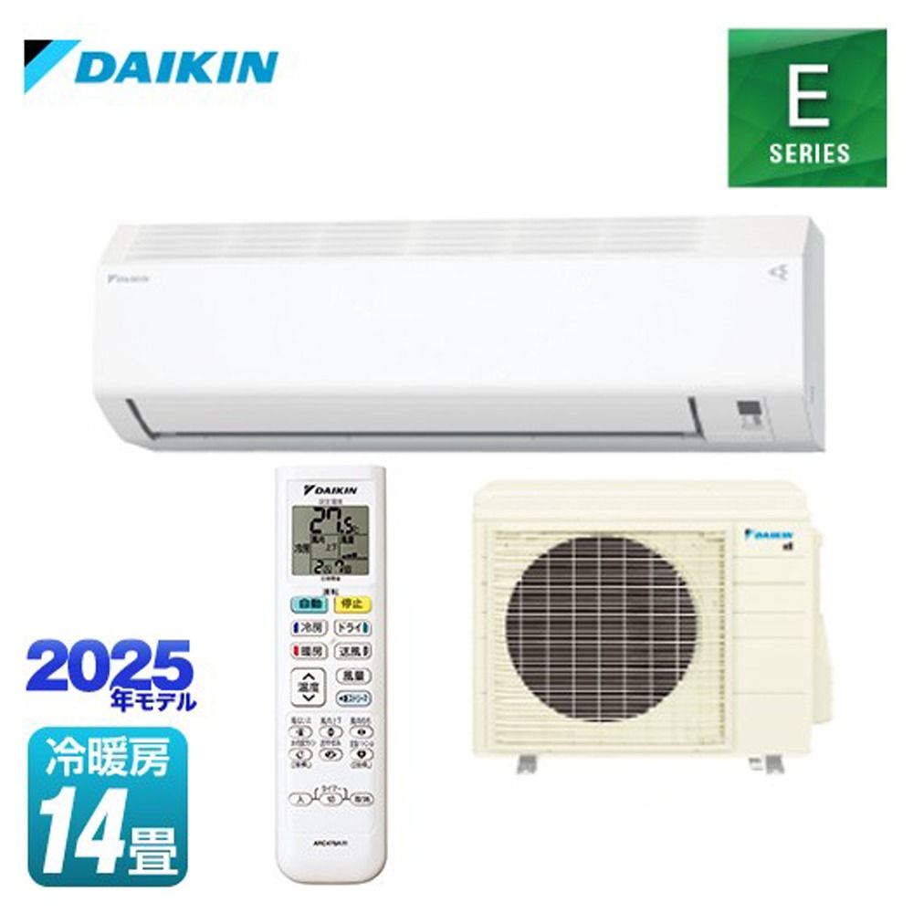 DAIKIN ダイキン ルームエアコン 4 0 kW 単相200 V 主に14畳用 Eシリーズ モデル W _ エアコン
