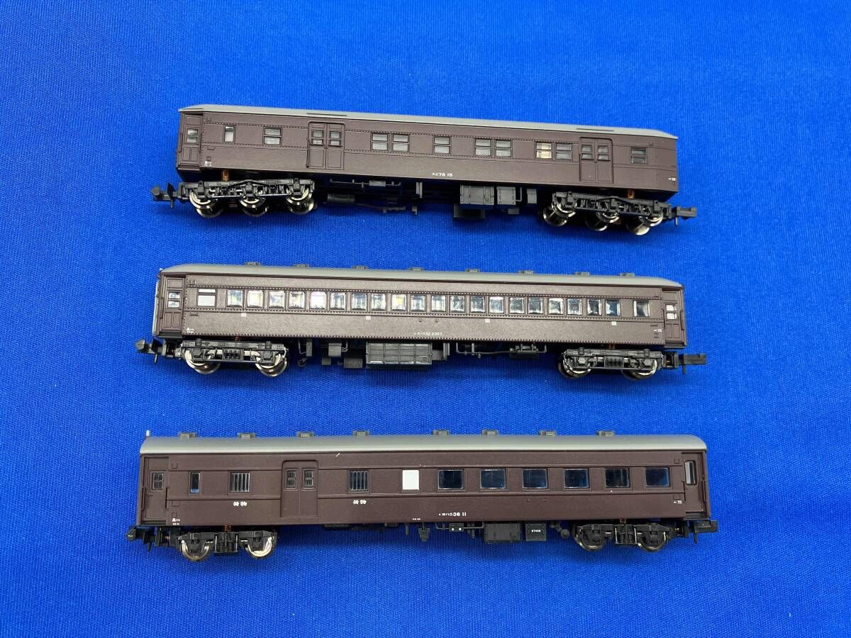 Nゲージ MICROACE A6981 スエ78・スハフ32・オハニ36形 JR東日本