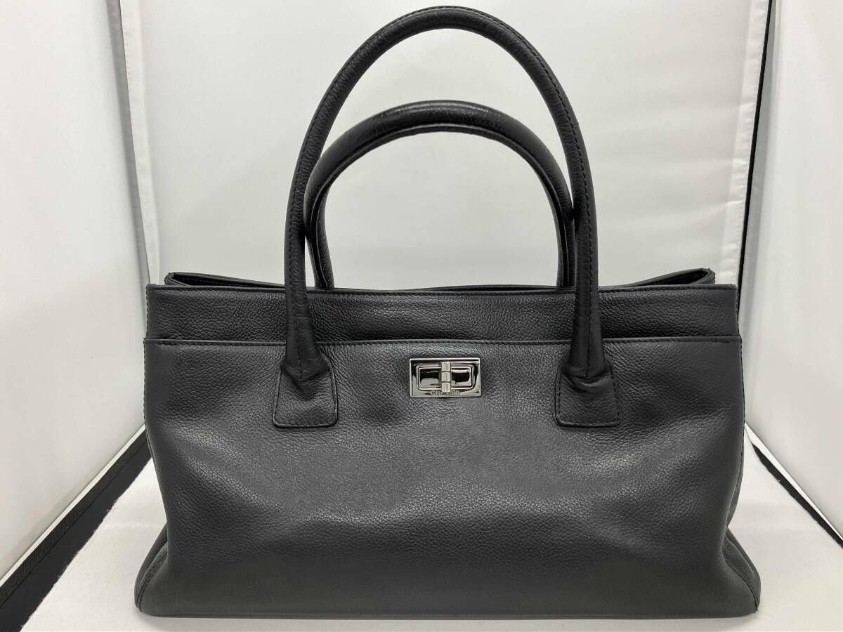 CHANEL シャネル エグゼクティブトート トートバッグ キャビアスキン バッグ