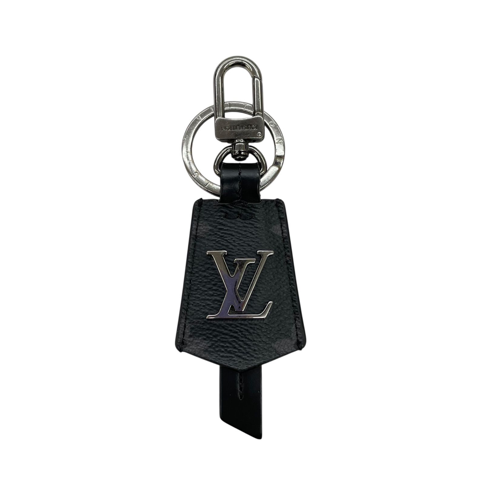 EM 1249 LOUIS VUITTON ルイヴィトン M 63620 エクリプス バッグチャーム シルバー金具 キーホルダー