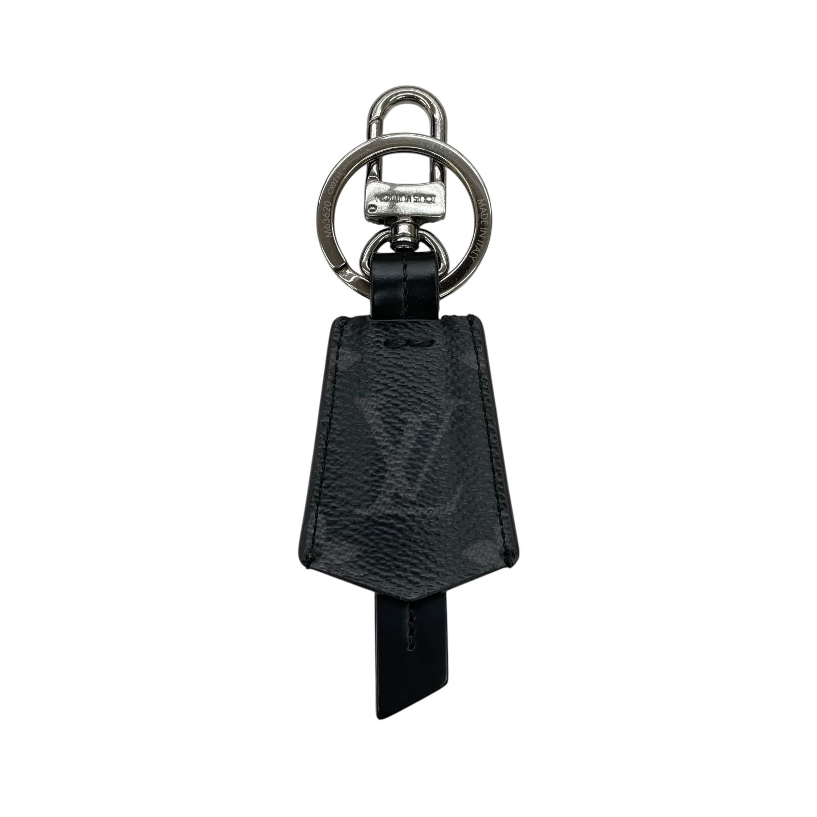 EM 1249 LOUIS VUITTON ルイヴィトン M 63620 エクリプス バッグチャーム シルバー金具 キーホルダー