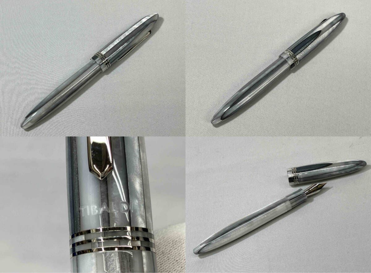 ティバルディ万年筆 ボノニア パールミスト パラジウムトリム