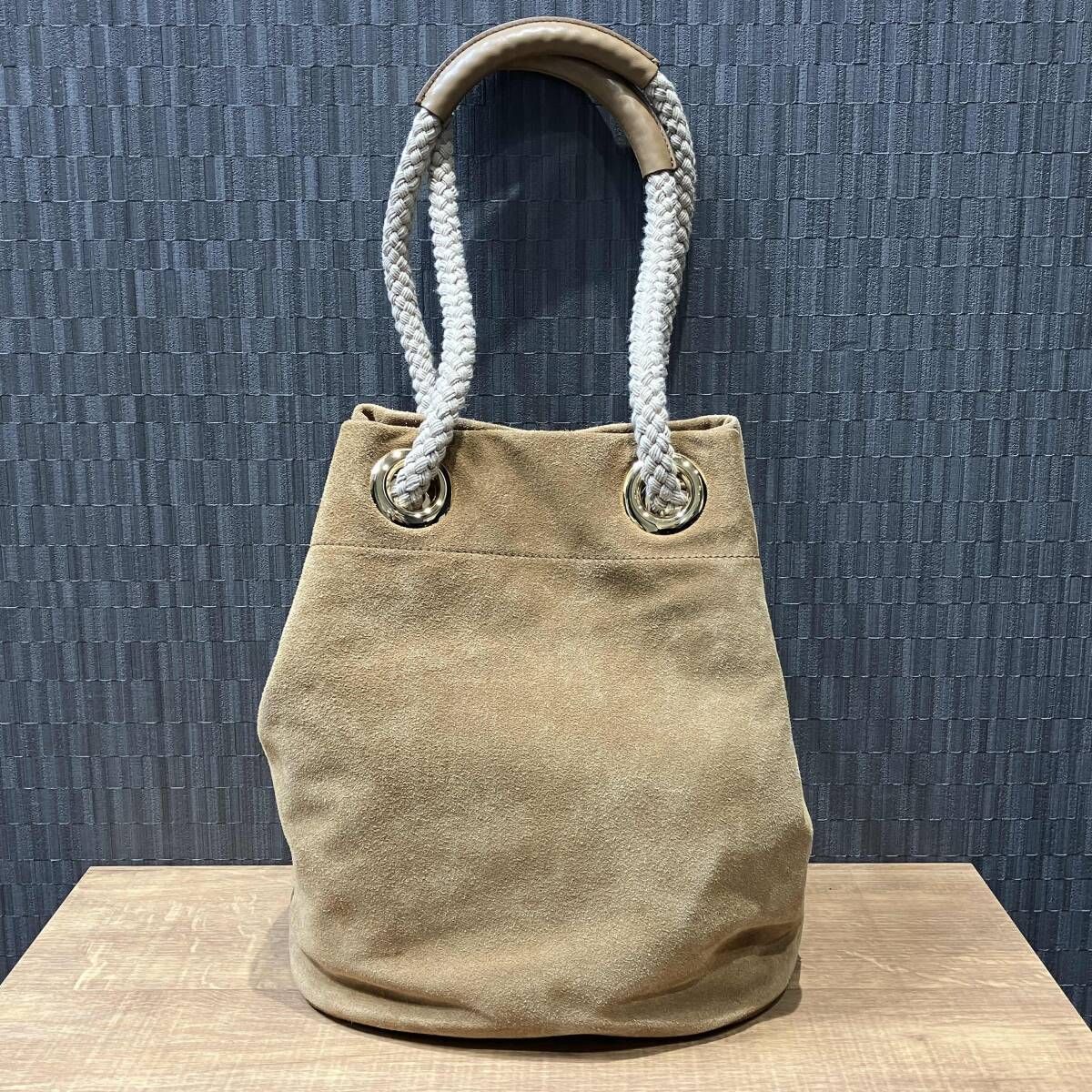 PRADA マリナー スモール スエード バケットバッグ バッグ