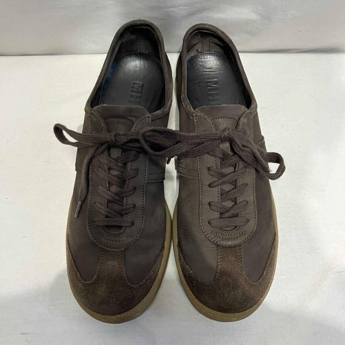 MHL. ブラウン スニーカー MHL. スニーカー ARMY TRAINER size 27.0 ブラウン エムエイチエル
