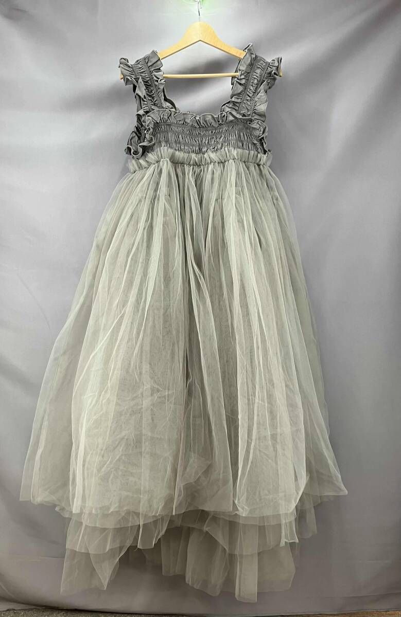 PERNA ペルナ キャミソール ワンピース フリーサイズ グレー系 夏