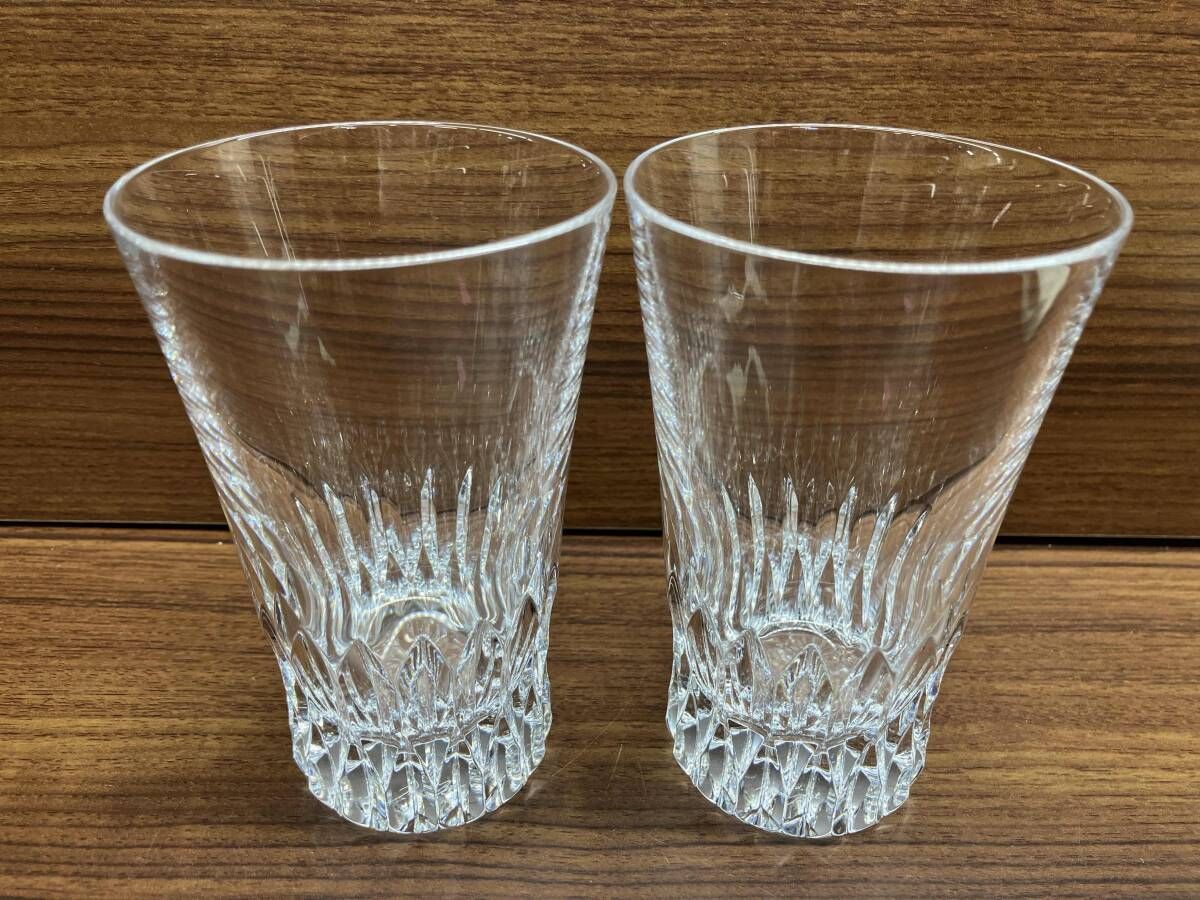 Baccarat バカラ グラスジャパン ペア ティアラ