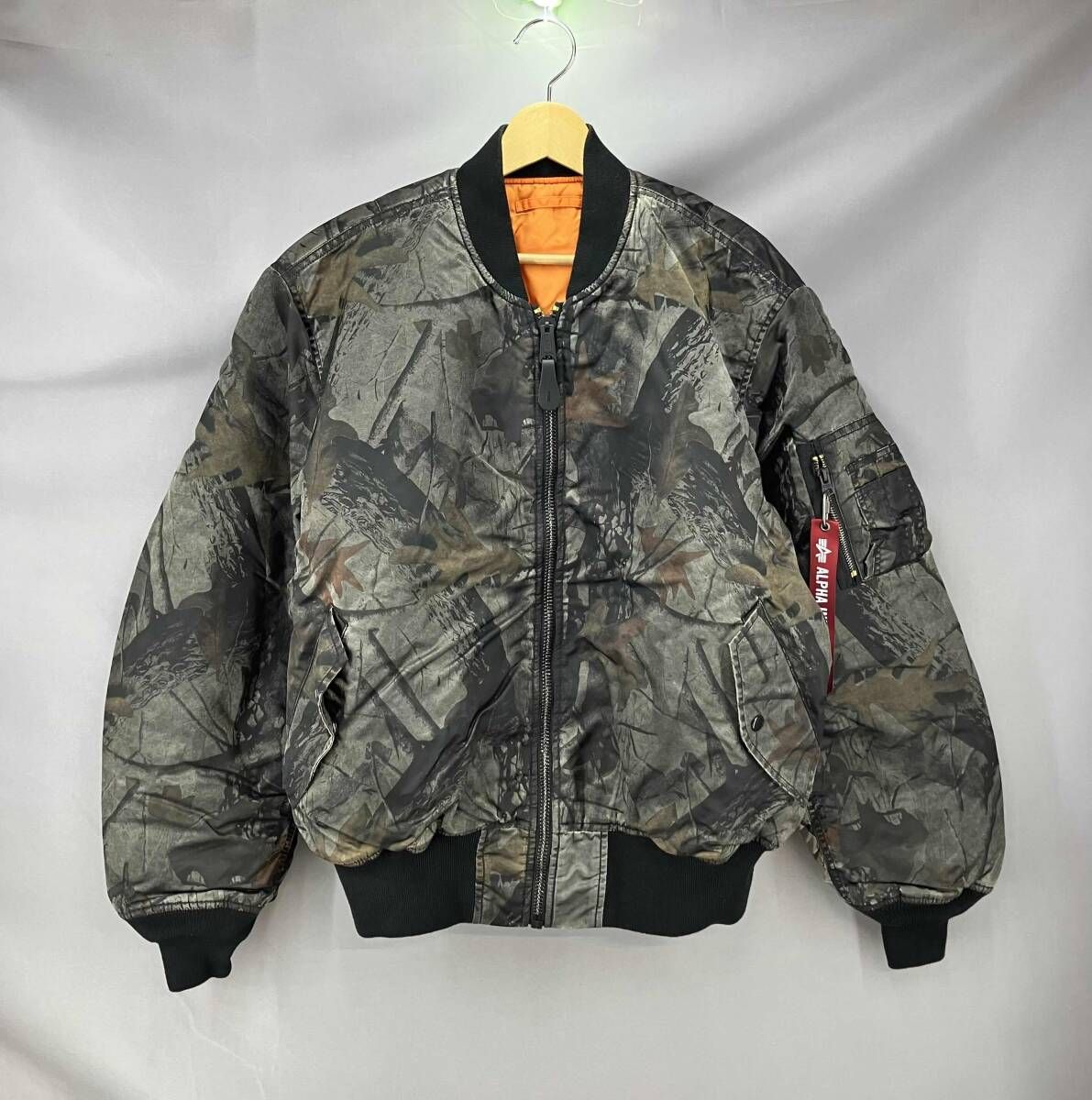 ☆ 工場 ALPHA アルファ フライトジャケット MA-1 TA05320-125 サイズ