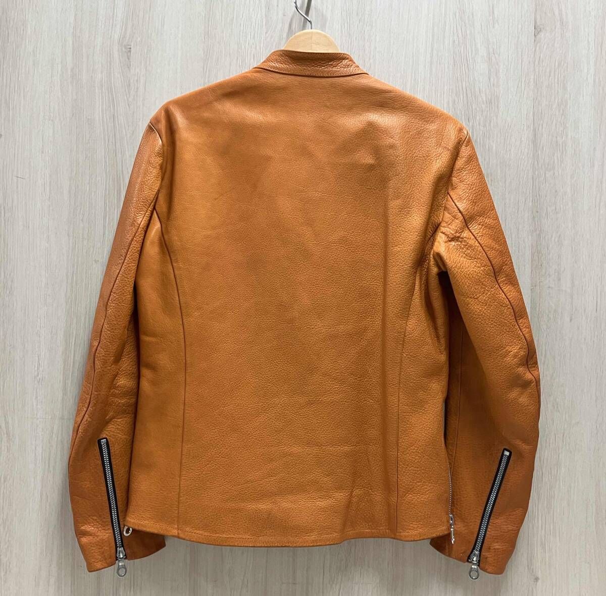 BACKLASH シングルライダース サイズ表記1 ジャケット オレンジ系