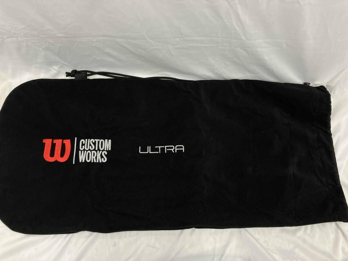  Wilson ウィルソン ULTRA 100 Ⅴ3.0 カスタム テニスラケット 収納袋付き ラケット(硬式用) テニス
