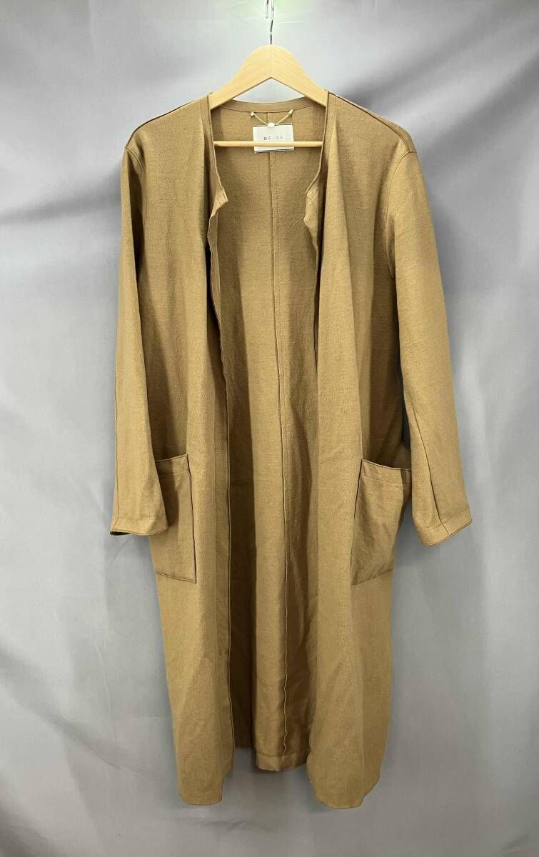 BEIGE ベイジ コート ノー ウール サイズ2 ベージュ 冬