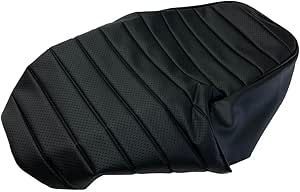 ホンダ GB 350 2 BL NC 59 設計 シートカバー 厚手生地 生地色 座面 エンボス黒タックロール パイピング黒 張替タイプ