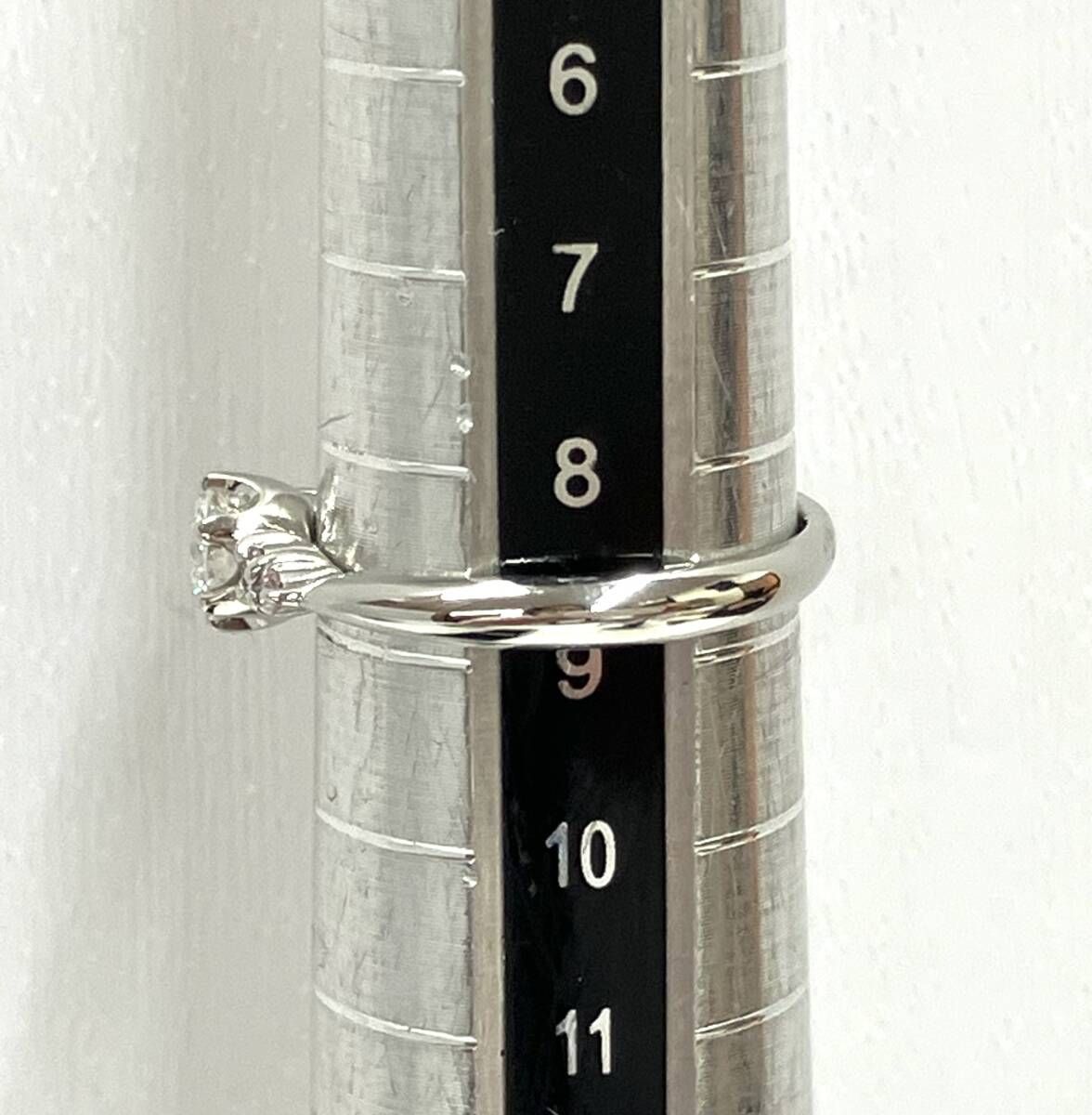 pt900 ダイヤ0.369ct 13号リング Pt900 ダイヤリングD0.500ct 0.24ct VS2 10号