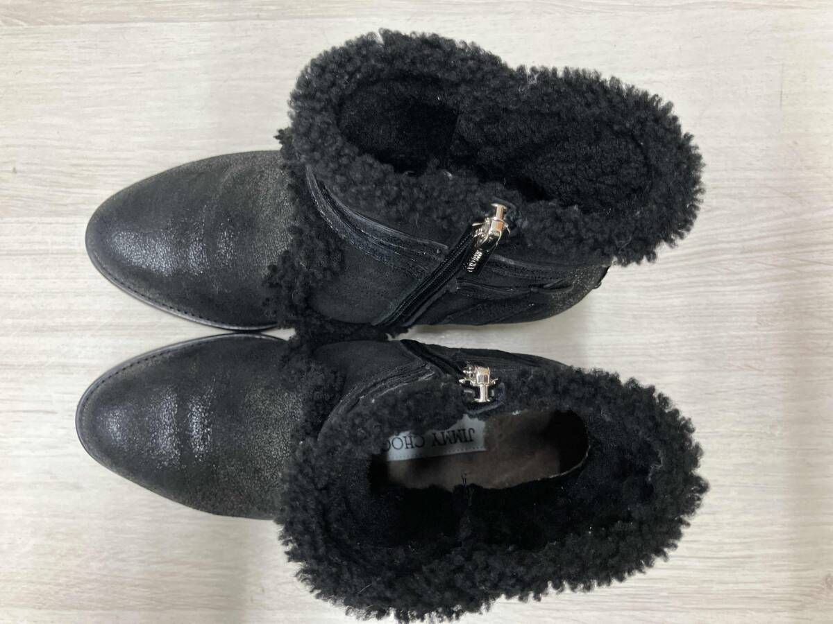 JIMMY CHOO ボア オンライン ショートブーツ サイズ表記36 JIMMY CHOO ボア オンライン ショートブーツ サイズ表記36