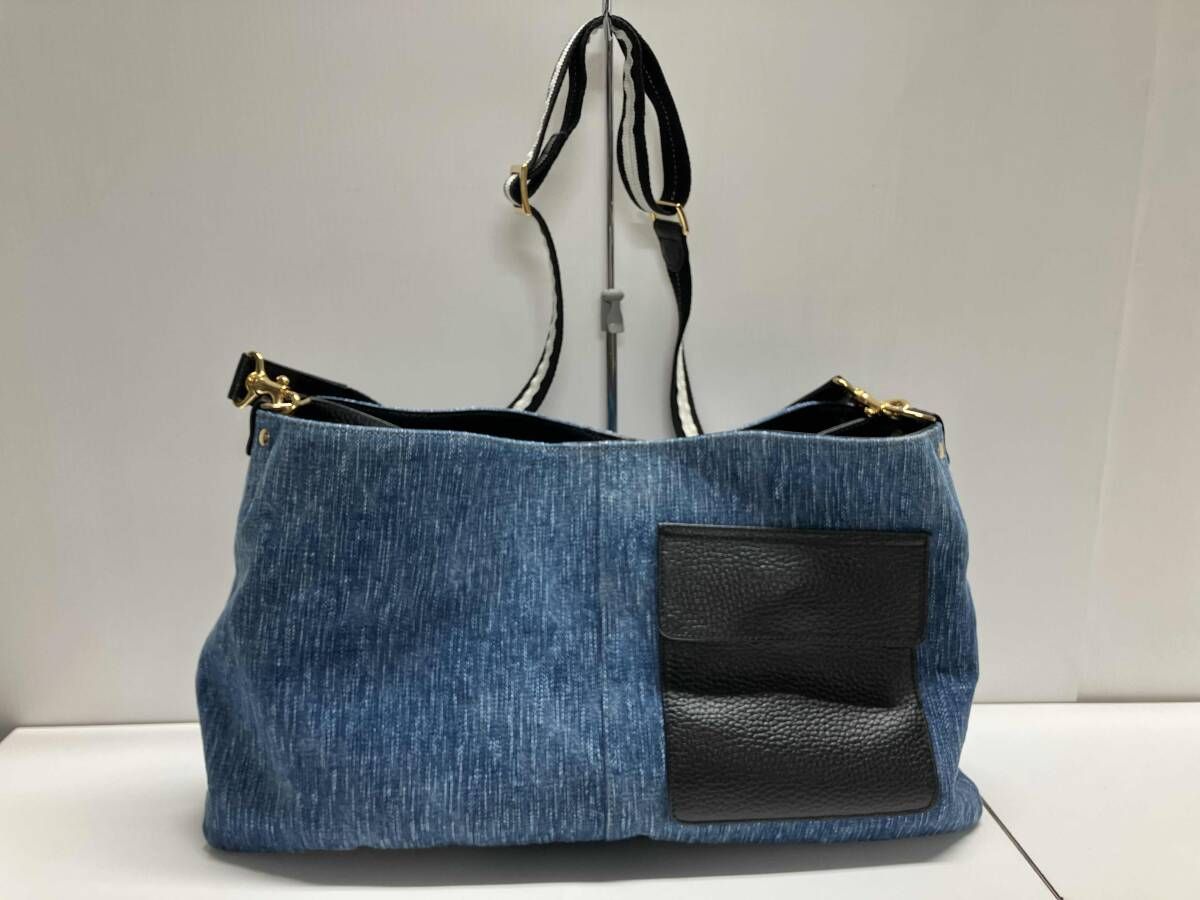 ATAO アタオ ショルダーバッグ 2way / デニム生地・ブルー - メルカリ