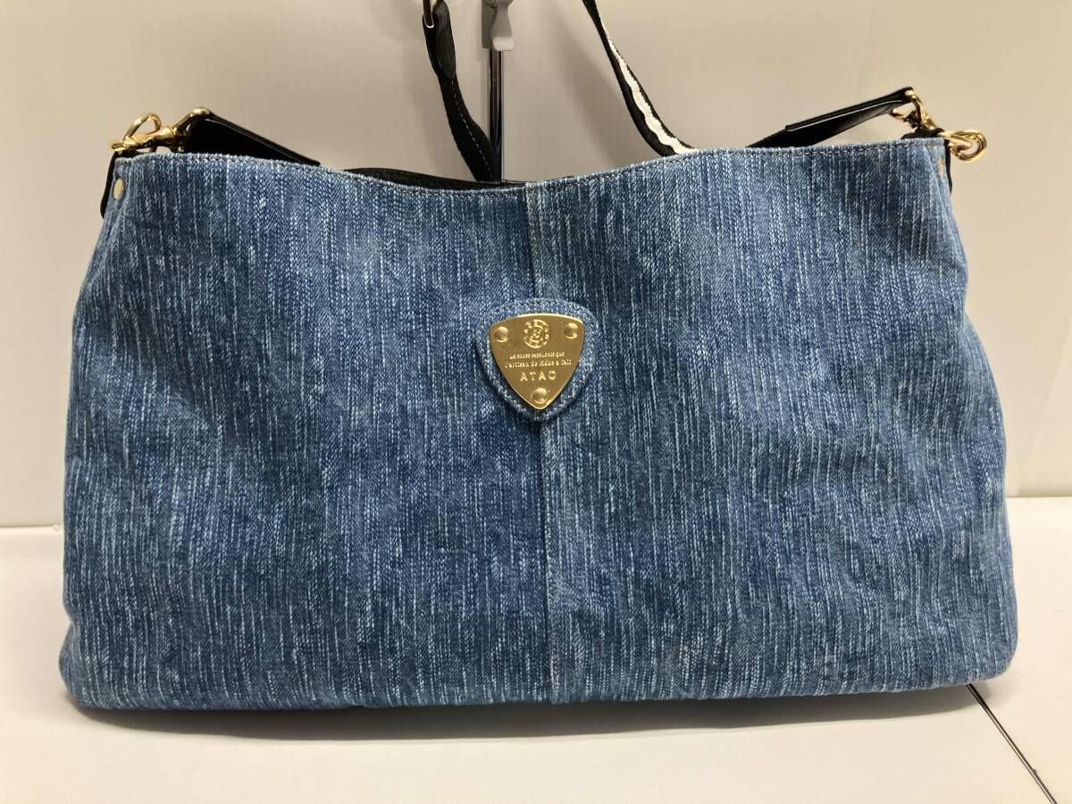 ATAO アタオ ショルダーバッグ 2way / デニム生地・ブルー - メルカリ