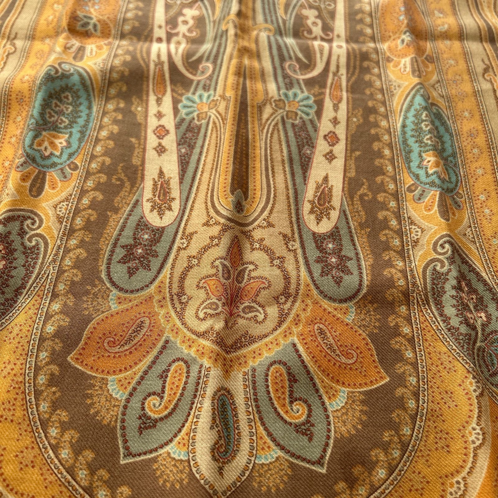 ETRO エトロ 大判スカーフ ストール マフラー ペイズリー柄 美品