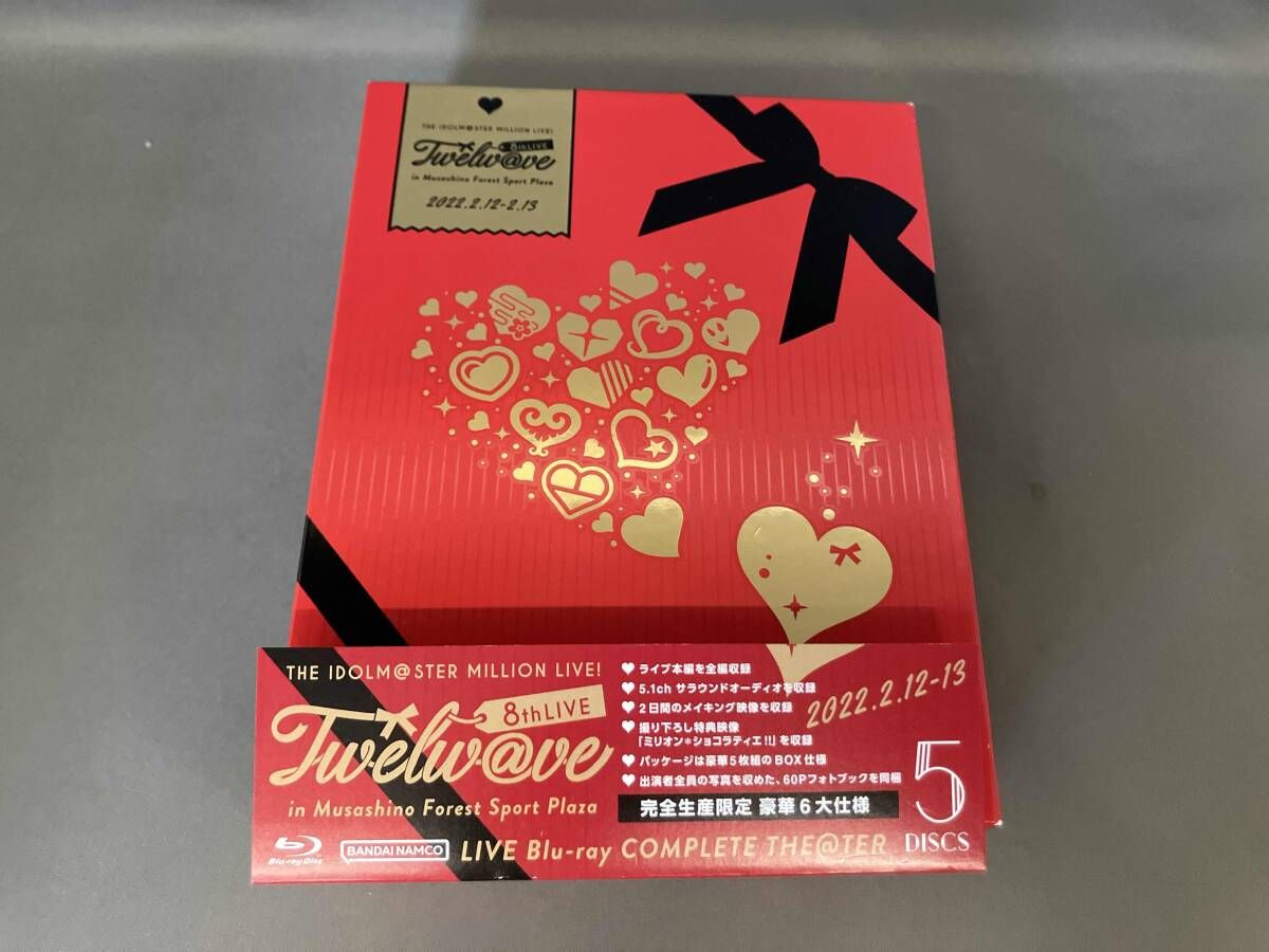 THE IDOLM STER MILLION LIVE! 8 thLIVE Twelw ve LIVE Blu ray COMPLETE TER 完全生産 版 Disc